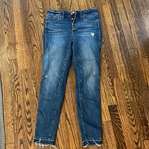 EUC Madewell 10 in High Rise jeans